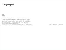 Tablet Screenshot of hugosigaud.com.br